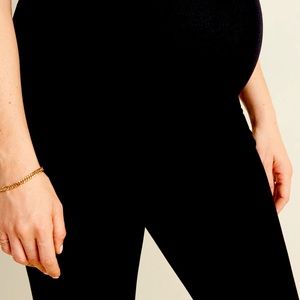 Cropped Pixie Pant Maternity black Old Navy